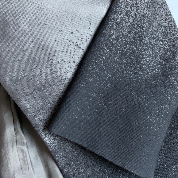 Eileen Fisher Open Shimmering Boucle Coat Textured Ombre Women’s Size Small - Picture 4 of 12